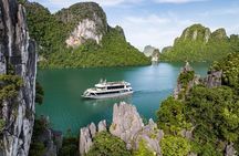 Hanoi: Hercules 5-Star Ha Long Bay Cruises with Buffet Lunch
