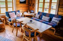 Private Dogsledding tour with a Night at our little Husky lodge