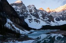 Sunrise Adventure: Alpenglow at Moraine Lake & Lake Louise