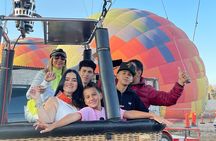 Balloon Flight at Sunrise over Teotihuacan