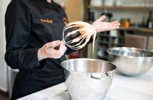 French pastries in a small group with a cheffe