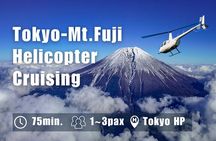 【75 mins】 Tokyo-Mt.Fuji Tour: Mt. Fuji Helicopter Tour