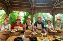 From DaNang/Hoi An: Market, Basket Boat & Cooking Class in Hoi An