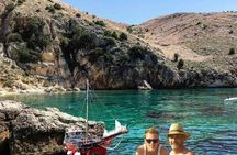 Wild Bays of Krk Sunset & Swimming with a Pirate Ship