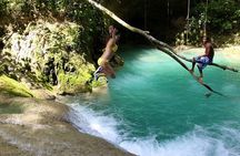 Blue Hole Falls with Horseback Ride Adventure from Montego Bay