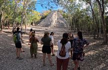Private Tour to Coba, Lagoon, Spider Monkeys and Maya Community