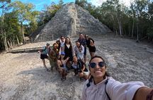 Private Tour to Coba, Lagoon, Spider Monkeys and Maya Community