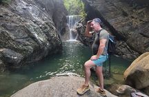 Jungle hike to palo maria Waterfalls