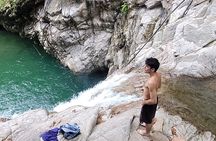 Jungle hike to palo maria Waterfalls