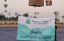 Balloon flight in Teotihuacan Private transportation, Breakfast buffet