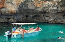 Boat trip and visit of the caves of Santa Maria di Leuca