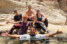 From Muscat Wadi Shab and Bimmah Sinkhole Tour