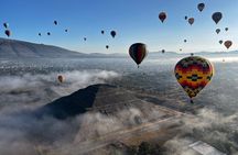 Balloon Flight in Teotihuacán with Tour and Visit to the Grotto 