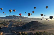 Balloon Flight in Teotihuacán with Tour and Visit to the Grotto 