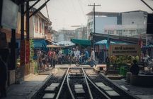 Private Tour to Maeklong Train Market and Floating Market