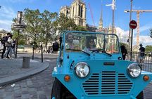 Private 1 - hour Tour of historic Paris Center by Golf Cart Moke