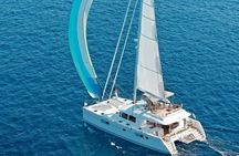 Catamaran Sailing to Dia Island with Lunch in Heraklion, Crete