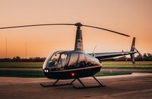 Baptism flight by helicopter over Buenos Aires