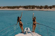 From Ierapetra: Day Cruise with Luxury Yacht to Chrissi island