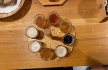 Prague Beer Tasting - 8 types of Czech beer included