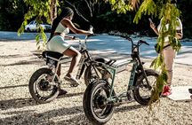 E-bike cenote jungle city tour in Playa del Carmen