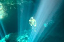 E-bike cenote jungle city tour in Playa del Carmen