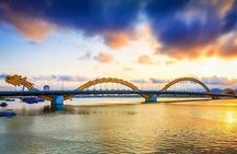 Da Nang city: Marble Mountains-Lady Buddha -Dragon/ Love Bridges