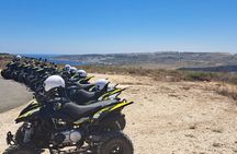 North Malta Quad Bike Tour with Land or Sea Views and Swimming