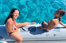 Boat excursion from Marina Piccola Cagliari with aperitif