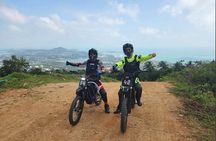 Electric motorbike excursion in the mountains of Koh Samui