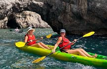 Kayaking&Snorkeling in Amalfi Coast, Maiori, Sea caves and beach