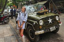 Hanoi Jeep Tour: Train-street, Highlights and Hidden Gems 