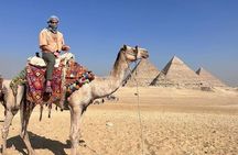 Giza Pyramids & Grand Egyptian Museum Tour with Guide & Tickets