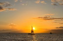 Waikiki Sunset & Wine Turtle Snorkeling Cruise 