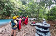 Tubing in Rio Celeste