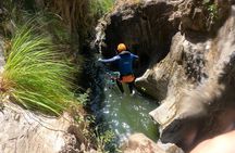From Estepona: Guided Canyoning Tour on the Guadalmina River