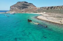 Balos Lagoon and Gramvousa Island Private Boat Trip