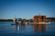 Floating Sauna with Barbecue and Swimming Experience in Finland 