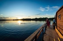 Floating Sauna with Barbecue and Swimming Experience in Finland 