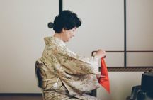 Tea ceremony by the tea master in Kyoto SHIUN AN