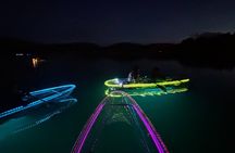 Illuminated Glass Kayak Sunset Tour//Whitefish, MT