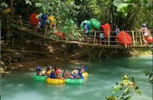 River rapids tubing rafting kayaking and beach Adventure