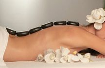 couple massage & volcano mud body wrap
