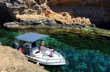 MALTA-Gozo Comino Caves Crystal Blue Lagoon Private Boat Trips