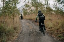 Half day forest & volcano tour with electric or petrol dirtbikes