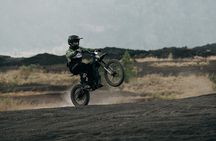 Half day forest & volcano tour with electric or petrol dirtbikes