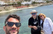 Explore Mykonos with local guide and Jeep Renegade Private Tour 