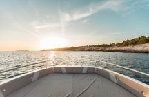 Medulin: Private Sunset Boat Cruise with Wine Tasting