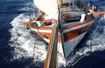 Corfu Sunset Cruise on a Traditional Wooden Sailing Yacht