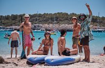 Tour Beach Portal Vells, Cave Portal Vells.
